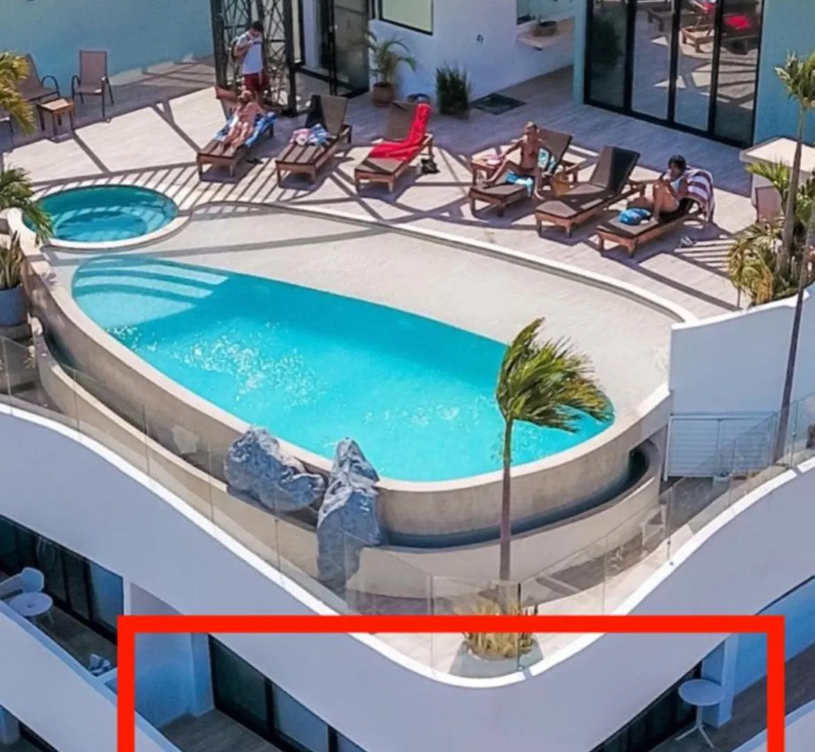 신데 델 카르멘 Loft Centrico, Cerca De 5Ta Avenida Y Playa 아파트 0*, 신데 델 카르멘