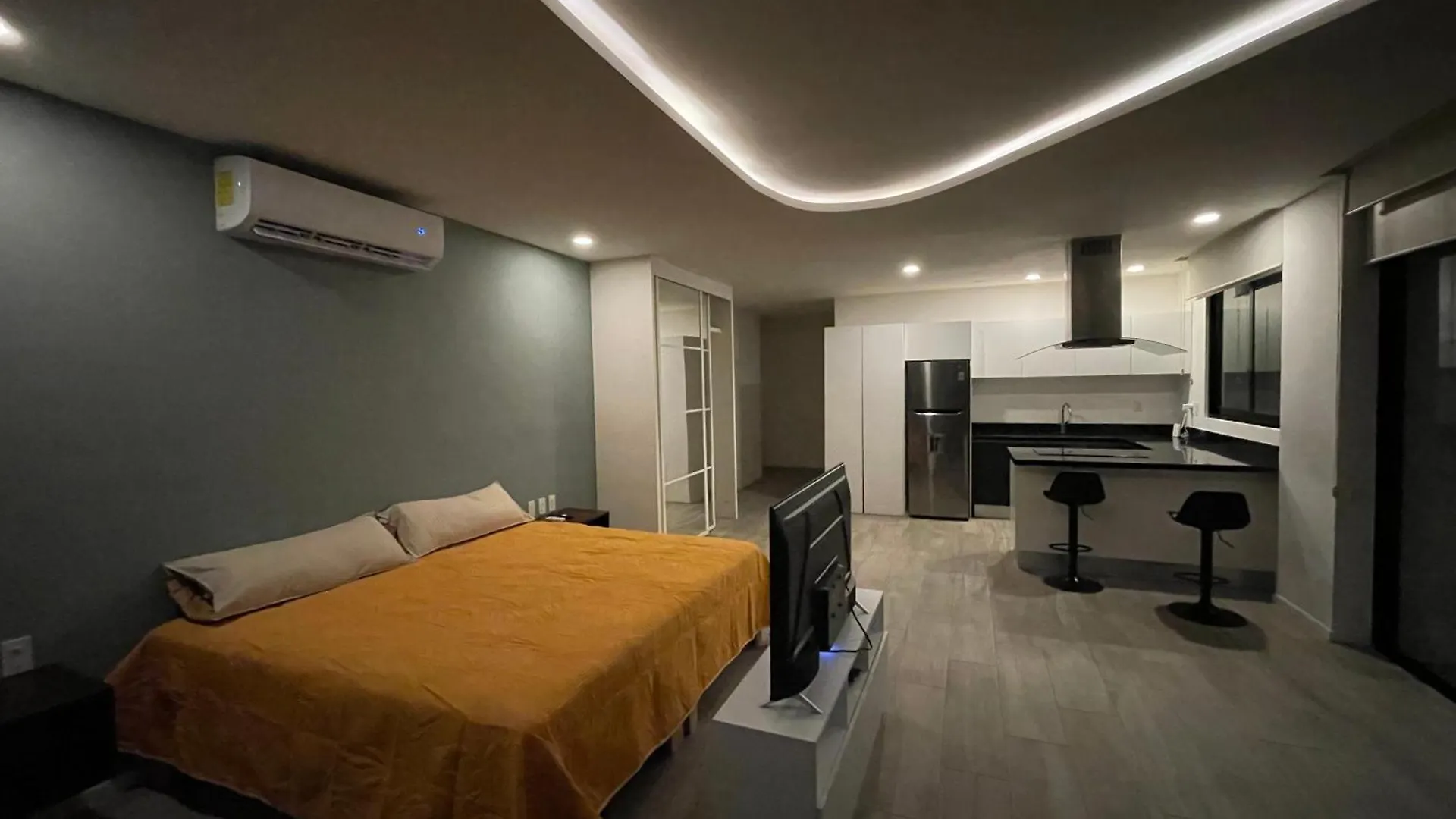 신데 델 카르멘 Loft Centrico, Cerca De 5Ta Avenida Y Playa 아파트 신데 델 카르멘